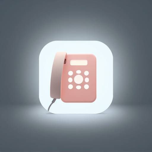 Phone icon - a telephone handset