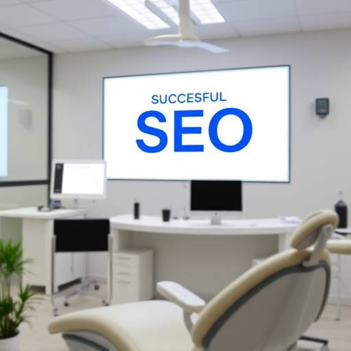 Screenshot of a successful SEO campaign for a dental clinic, Bright Smiles Dental